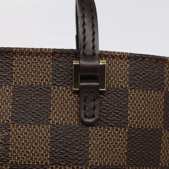 LOUIS VUITTON Damier Ebene Manosque GM Accessory Pouch N51120 LV Auth 114977 - Picture 10 of 16